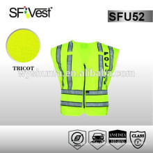 ANSI / ISEA Hi Vis Kleidung Polizei Reflektierende Weste